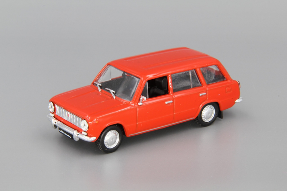 1:43 Волжский 2102 Жигули, Автолегенды СССР 14, красный - AL014