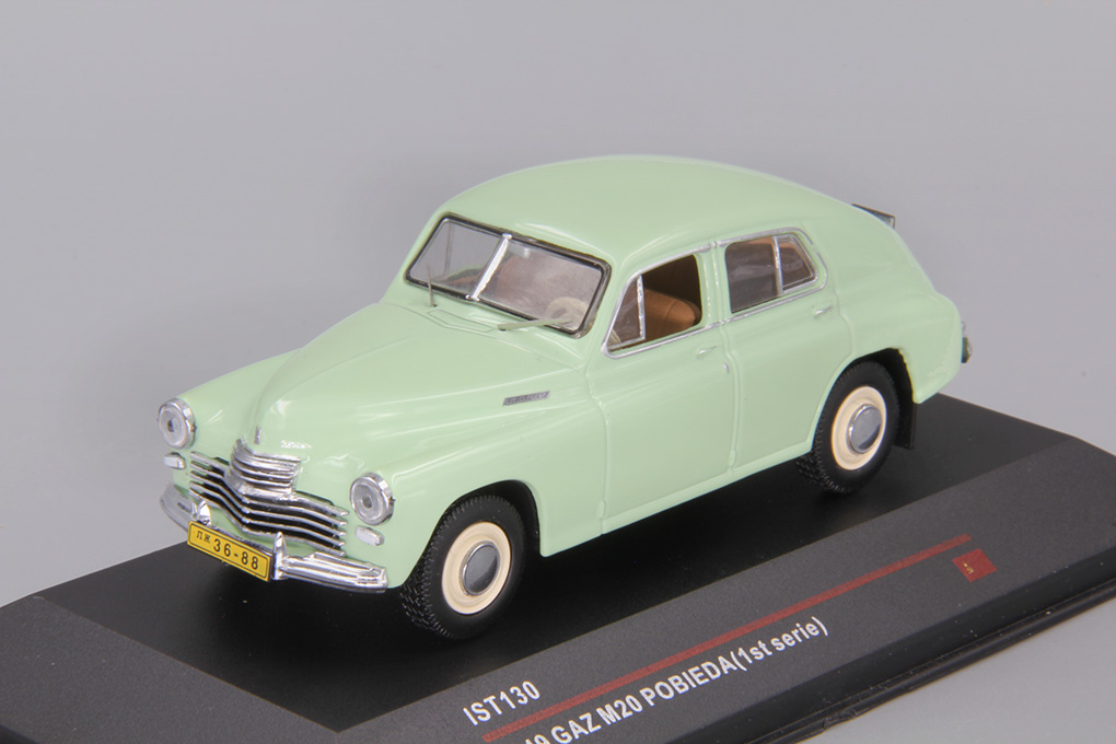 1:43 M20 Pobieda (1949), light green - IST130