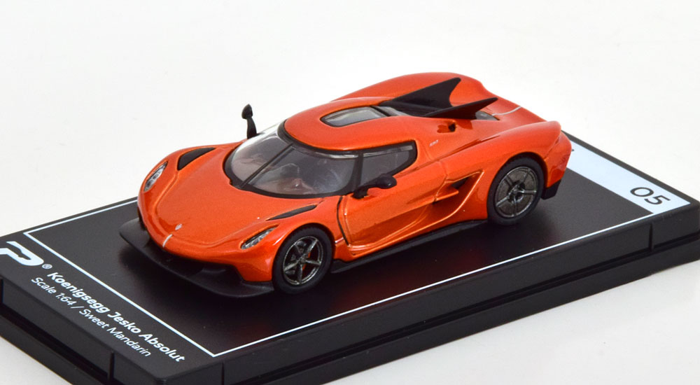 1:64 KOENIGSEGG Jesko Absolut (2020), orange metallic - No05