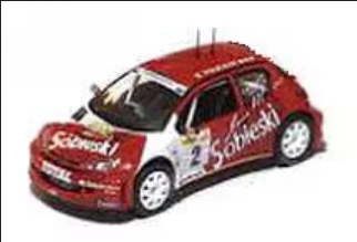 1:43 PEUGEOT 206 WRC - Hołowczyc -Kurzeja 2001 - RALLYC013