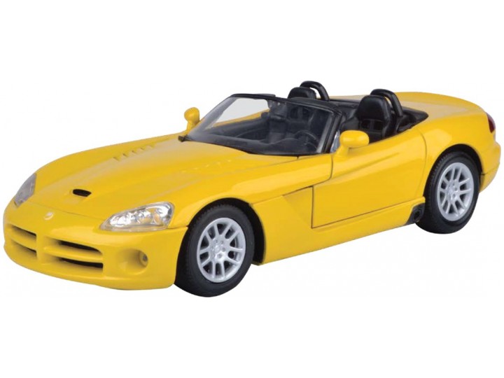 1:18 DODGE Viper SRT-10 Cabriolet (2003), желтый - 73137Y