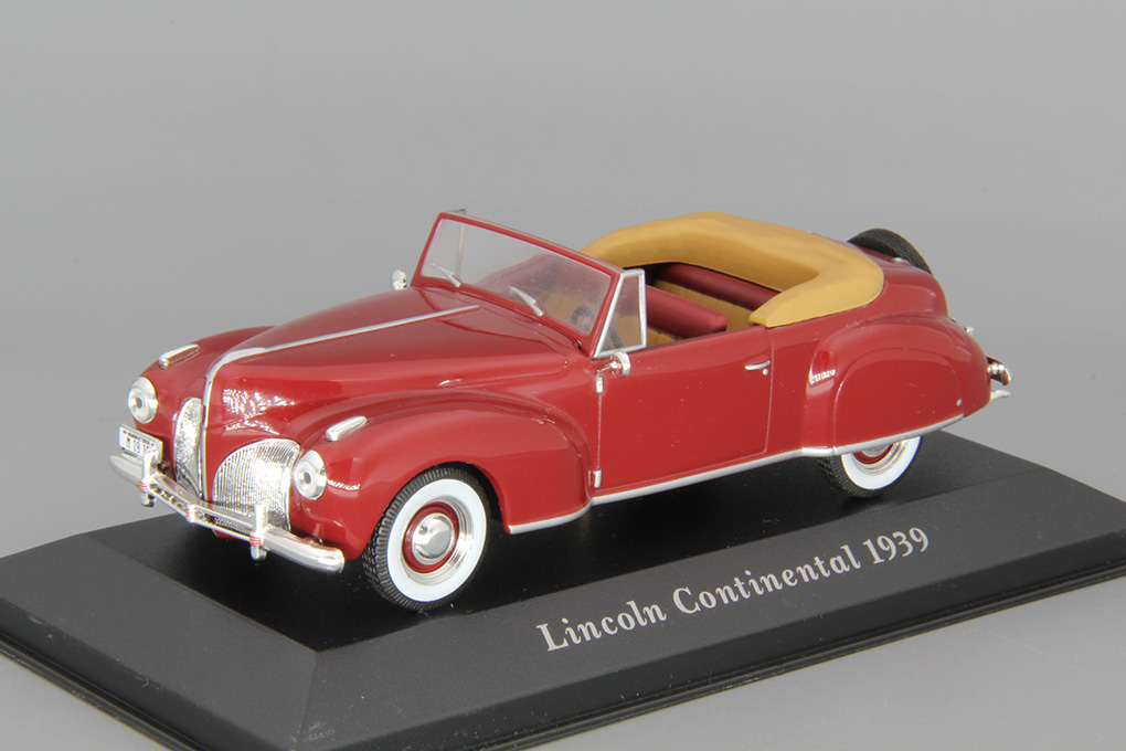 1:43 LINCOLN Continental Cabriolet, Etats-Unis (1940), dark red - M9164-15