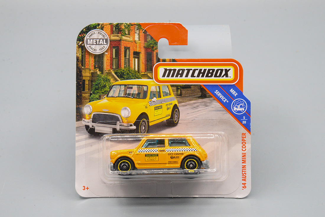 1:64 AUSTIN Mini Cooper Taxi (1964), yellow - GCF56