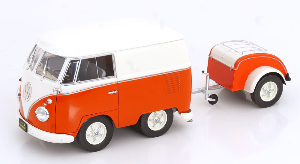 1:18 VOLKSWAGEN T1 Kool Kombi (2023), orange white - S1810902