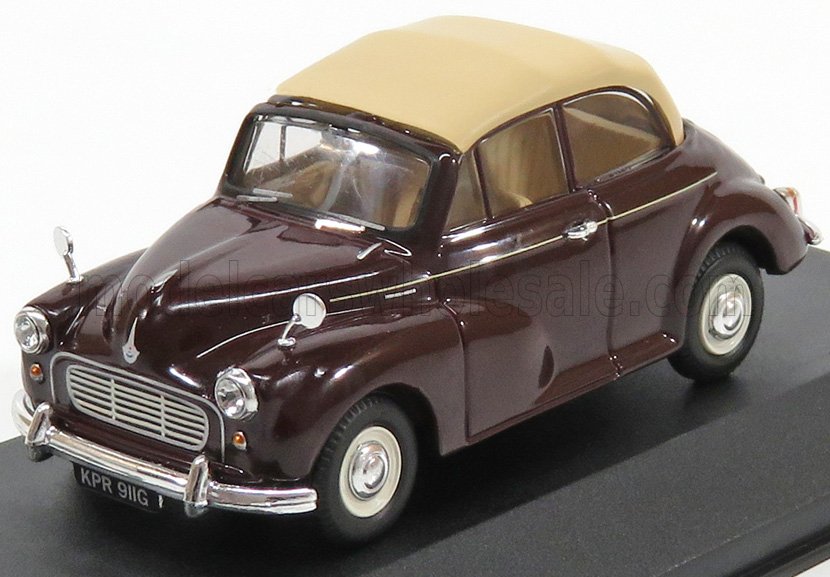 1:43 MORRIS Minor 1000 Convertible, Bordeaux Beige - VA07105