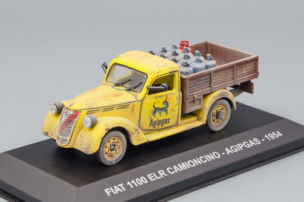 1:43 FIAT 1100 ELR 'AGIPGAS' (1954), yellow / brown - LD067