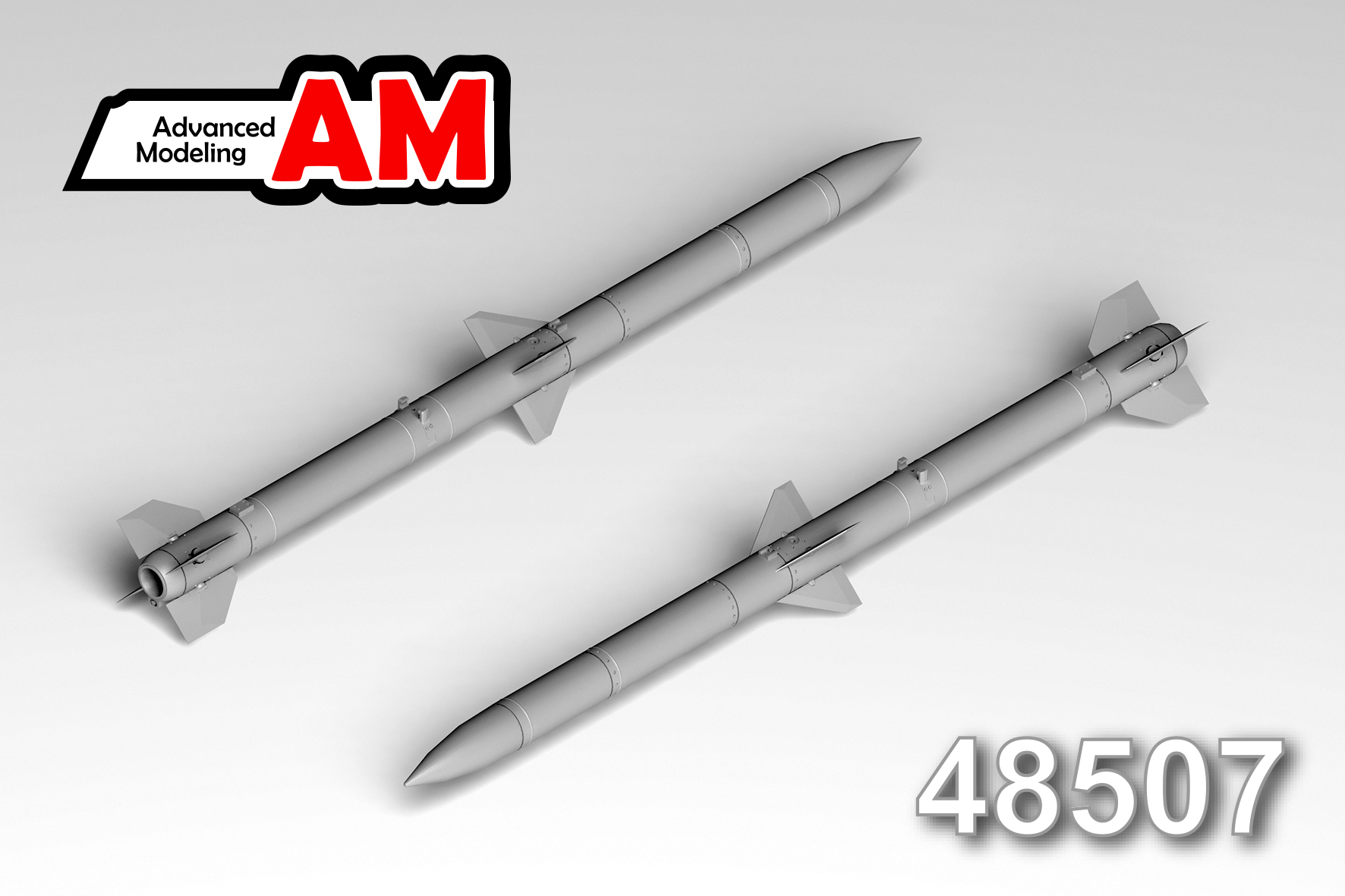 1:48 Авиационная управляемая ракета AIM-120D - amc 48507