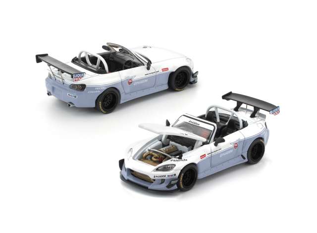1:64 HONDA Pandem S2000, white - PR640300