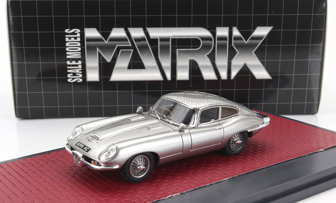 1:43 JAGUAR E-type Coombs Frua Coupe (1964), Silver - MX51001-091