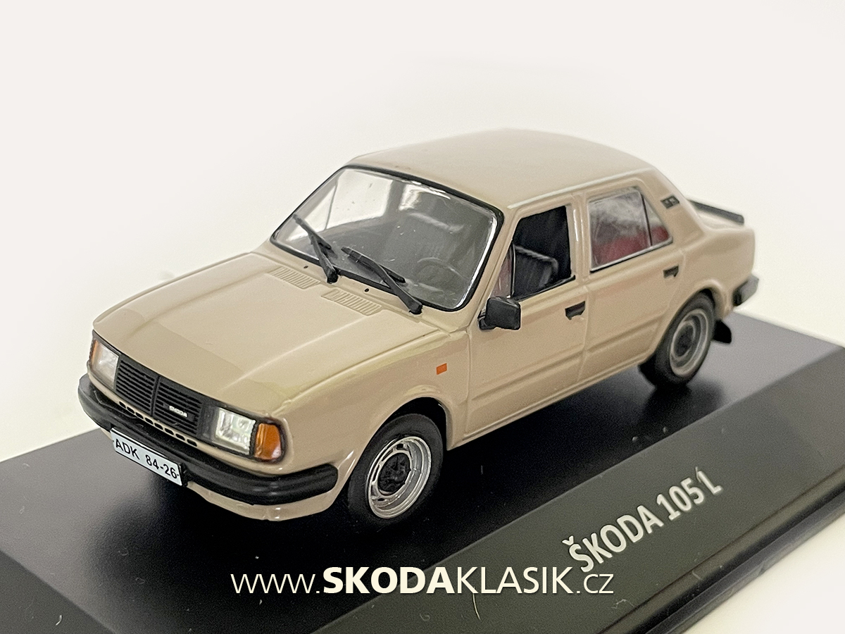 1:43 SKODA 105 L (1984) - SKOP16