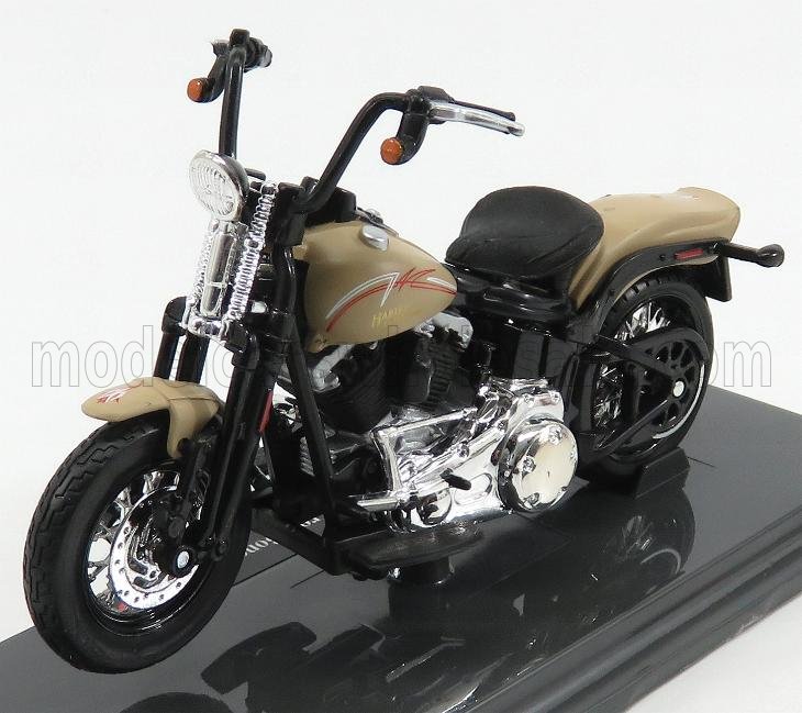1:18 HARLEY DAVIDSON Flstsb Cross Bones 2008, Beige - 18867-39360