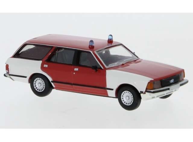 1:87 FORD Granada II Tournament *Fire Brigade*, red / white - 19509