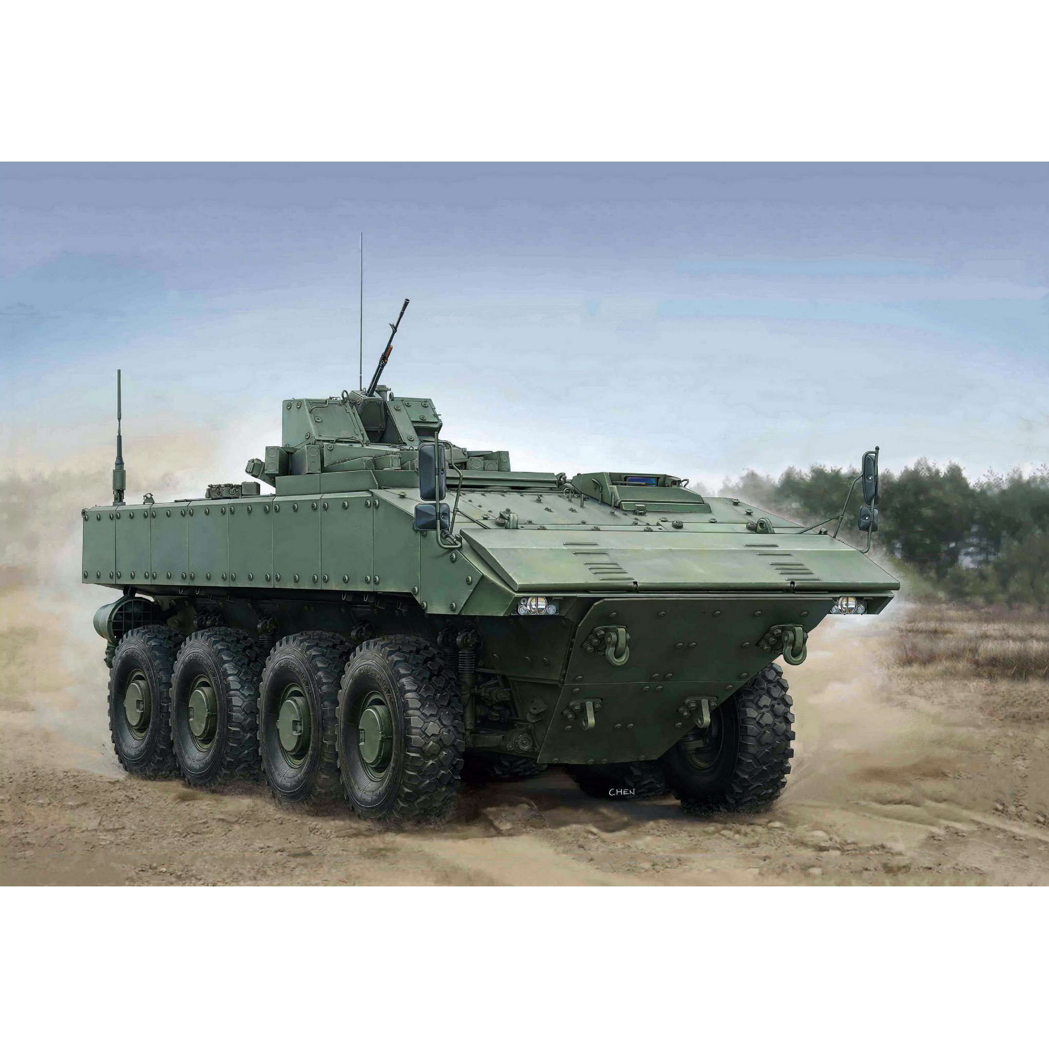 1:35 Сборная модель Боевая машина пехоты «Бумер» объект-16 - PH35025