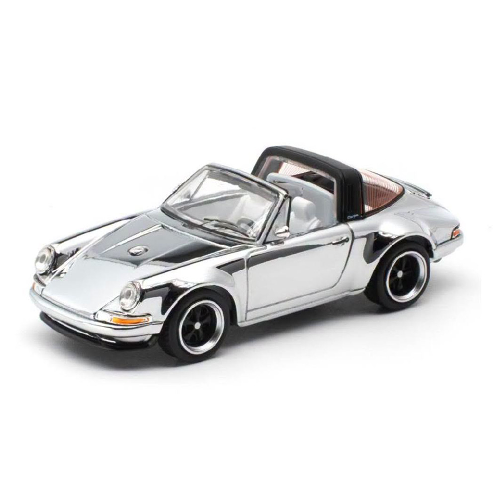 1:64 PORSCHE Singer Targa, silver metallic - PR640526