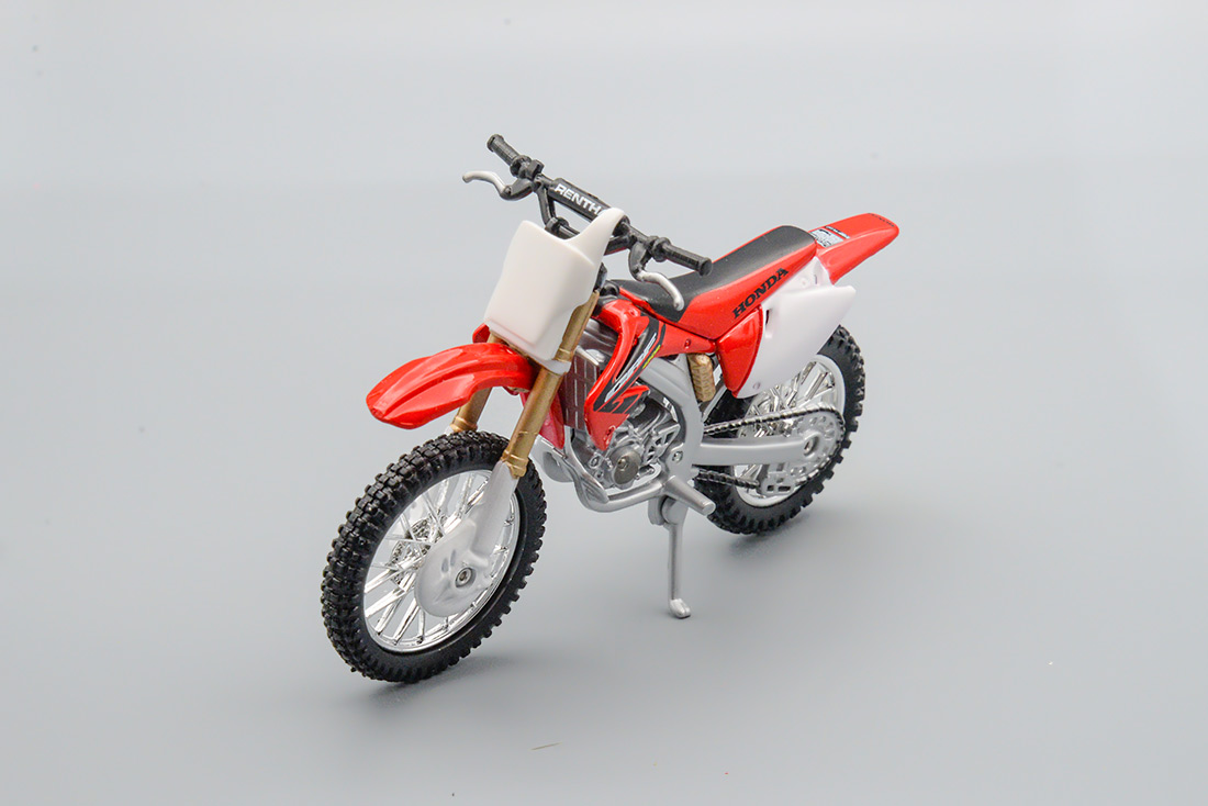 1:18 HONDA CRF450R, Red/White - 18-11231-HCRF-RW
