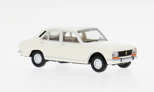 1:87 Peugeot 504, weiss, 1968 - BRE29123