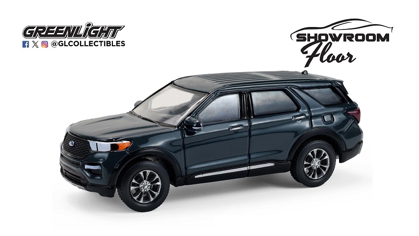 1:64 FORD Explorer 4х4 (2024), Stone Blue - 68070D