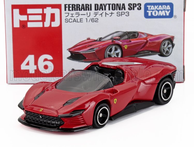 1:64 FERRARI Daytona Sp3 Open Roof (2022), red - TO046