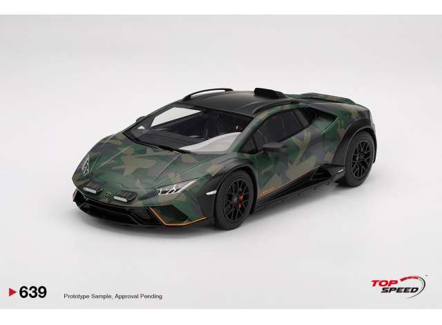 1:18 Lamborghini Huracan Starrato All-Terrain Bosco, green/brown 2025 - TS0639