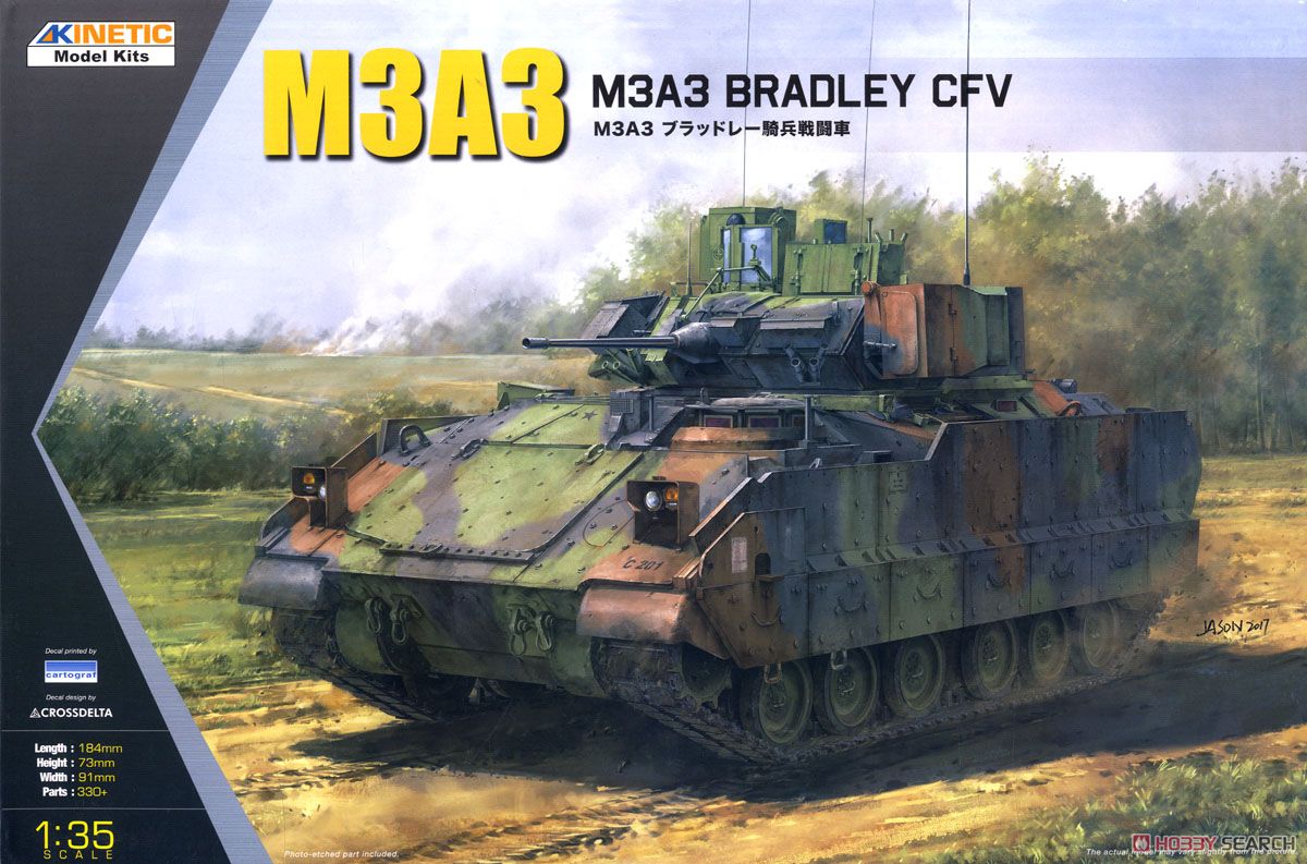1:35 Сборная модель M3A3 Bradley CFV - K61014