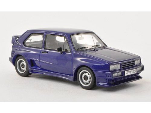 1:43 VOLKSWAGEN Golf I GTO Rieger (1980), blue met. - NEO45825