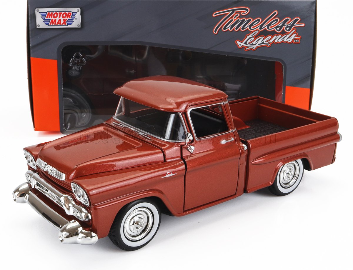 1:24 GMC 1000 Wideside Pick-up (1958), Brown - 79385BR