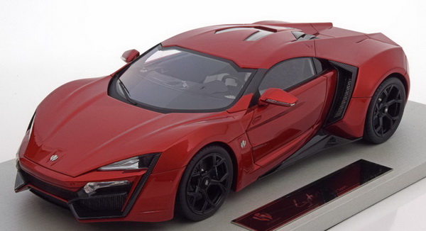 1:18 LYKAN HyperSport (2014), red metallic - TOP30E