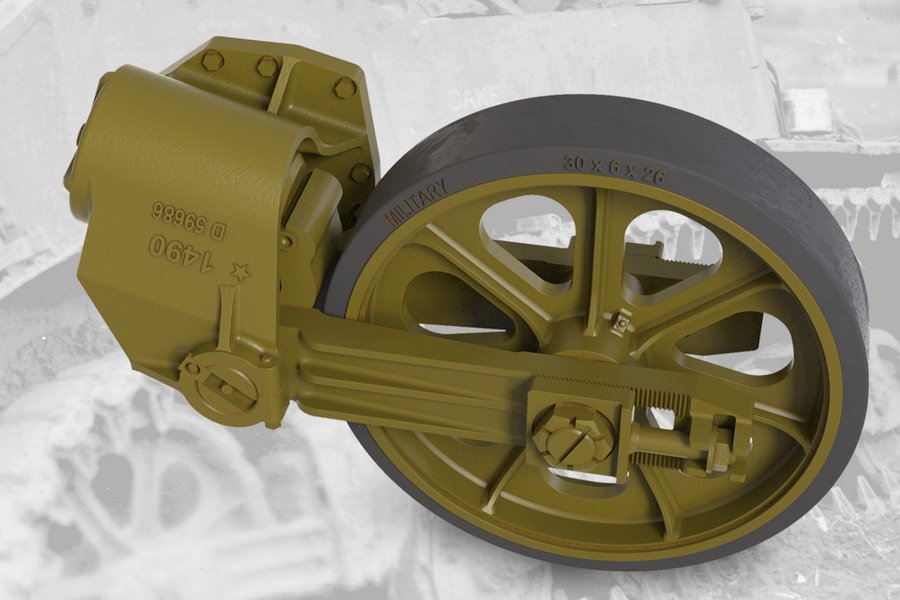 1:35 Набор дополнений ленивец для легкого танка США M5 / M5A1 / M8 HMC - 35010