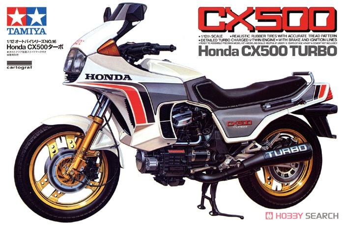 1:12 Сборная модель HONDA CX500 Tur. - 14016