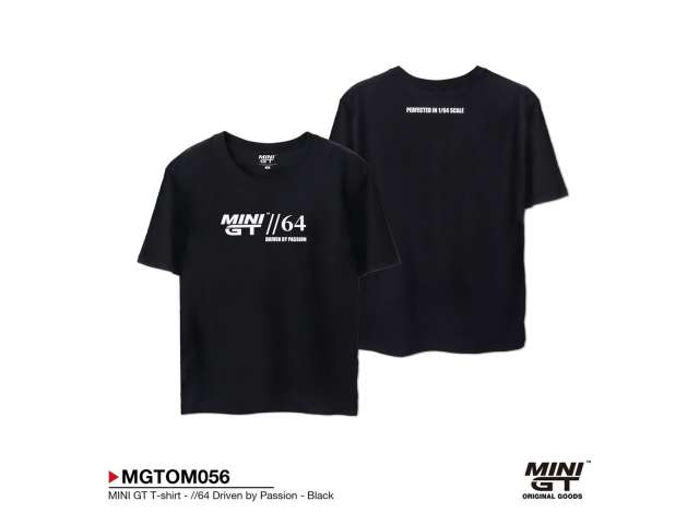 Футболка MINI GT «Driven by Passion», размер XXL, black - MGTOM056-XXL