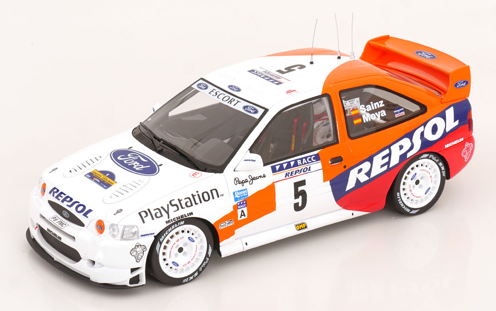 1:18 FORD Escort WRC №5  Rally Catalunya, Sainz/Moya (1997) - OT1179