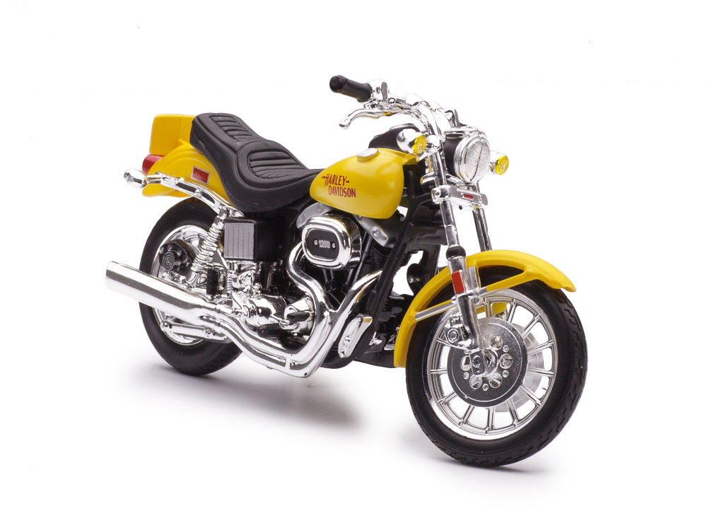 1:18 HARLEY DAVIDSON FXS Low Rider (1977), yellow - 38-31360-FXS