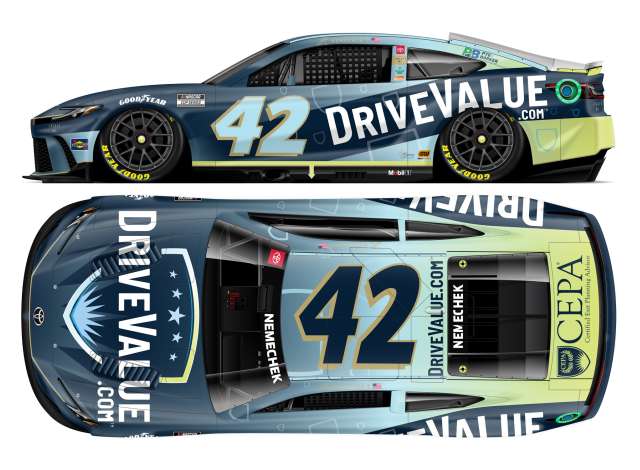1:24 TOYOTA Camry XSE #42 John Hunter Nemechek *DriveValue.com*, various 2025 - C422522DVAJH
