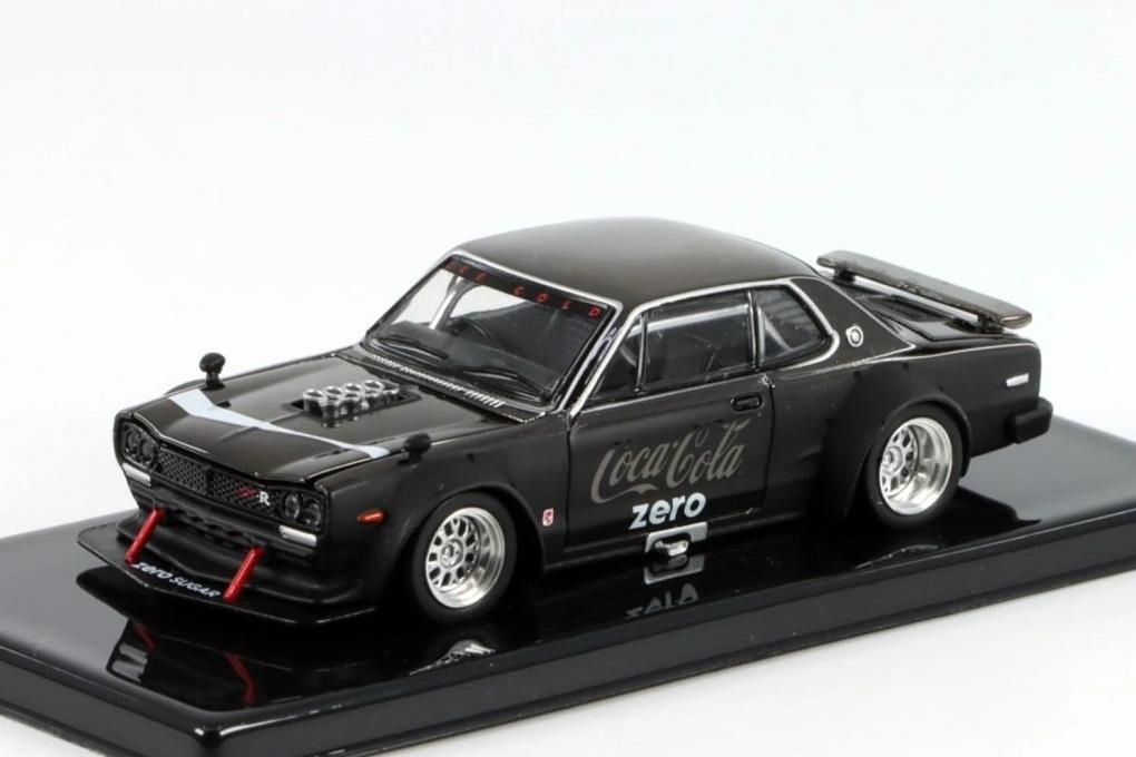 1:64 NISSAN Skyline GT-R V8 Drift Coca-Cola Zero - PR640144