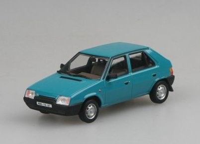 1:43 SKODA Favorit 136L 1987, Adriatic Blue - 708LS