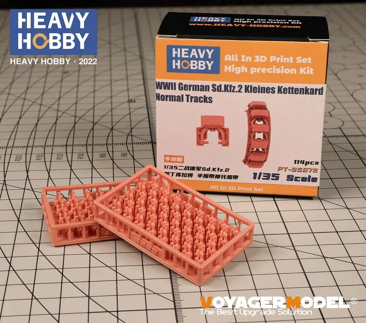 1:35 WWII German Sd.Kfz.2 Kleines Kettenkard Normal Tracks - PT35072