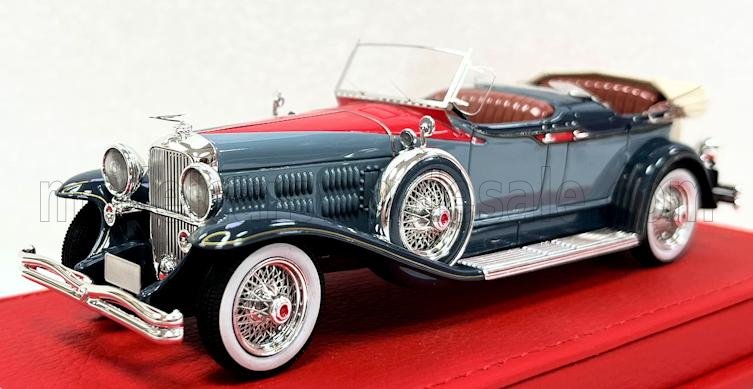1:43 DUESENBERG J-318 Le Baron Phaeton Sn2323 Cabriolet Open (1934), Grey Red - EVR247