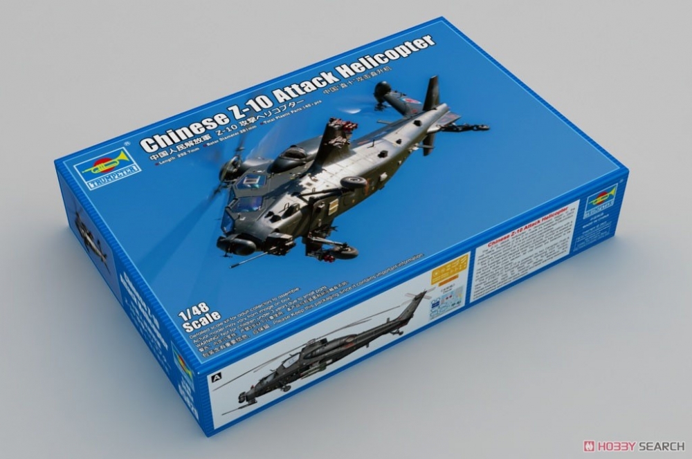 1:48 Сборная модель Китайский ударный вертолёт Z-10 - 05820