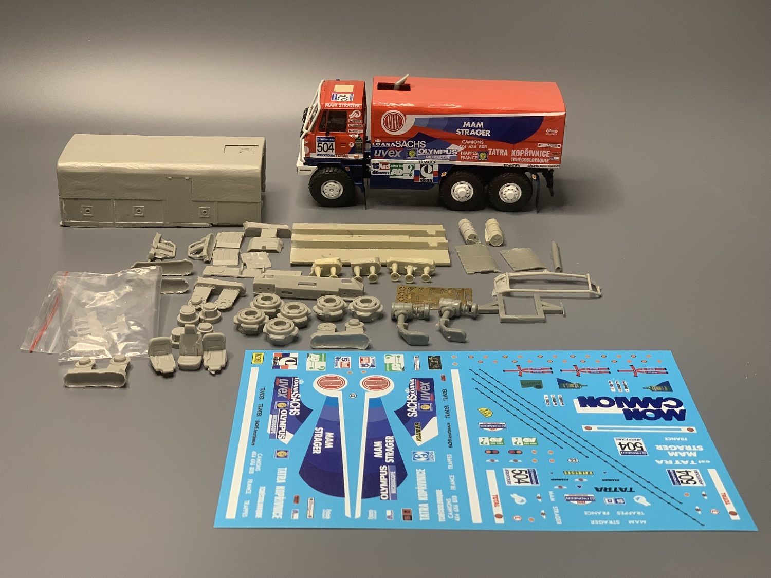 1:43 Набор для конверсии TATRA Dakar #504 - MZ060