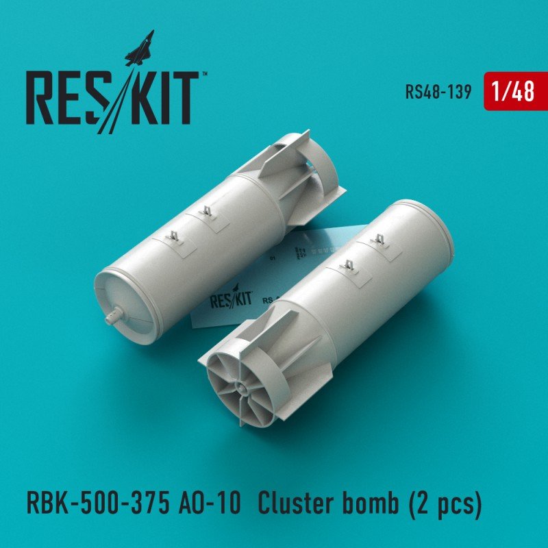 1:48 Сборная модеь RBK-500-375 АО-10 Cluster boMERCEDES-BENZ (2 штуки) - RS48-0139