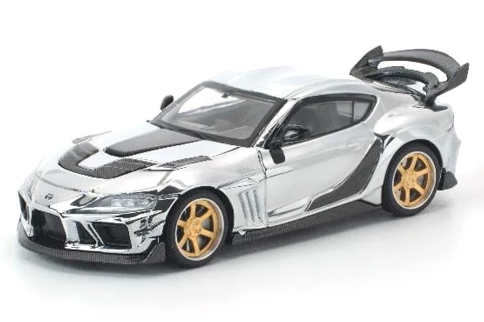 1:64 TOYOTA Darwin Pro WBK Supra A90, chrome - PR640492