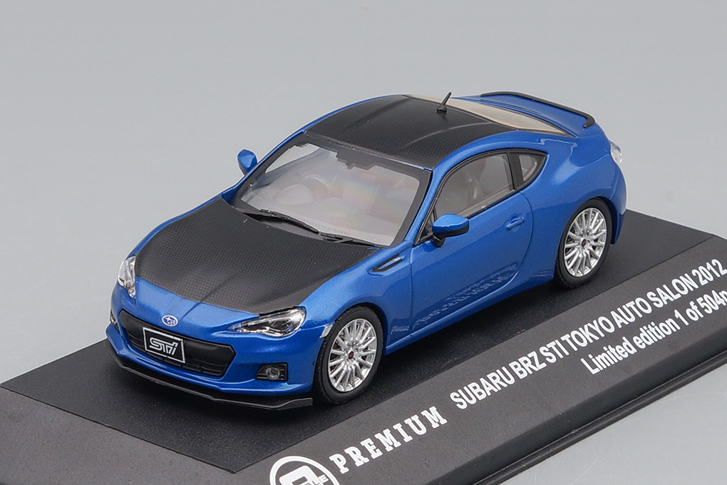 1:43 SUBARU BRZ STI Tokyo Auto Salon 2012 - T9P-10022