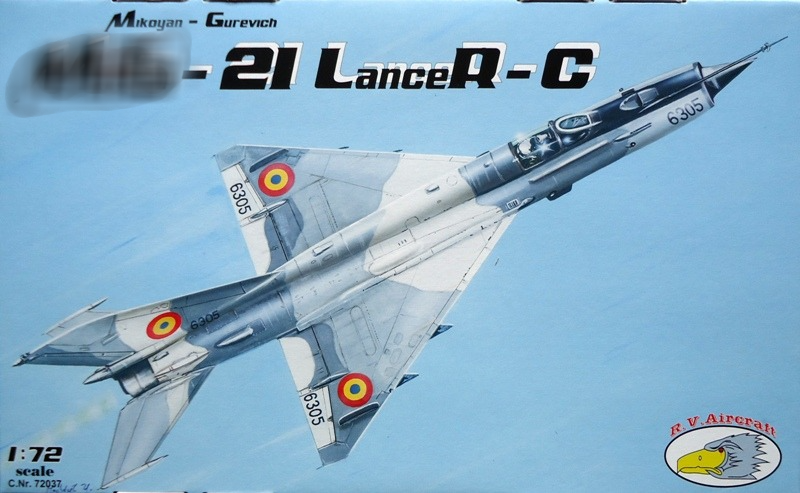 1:72 Сборная модель M-21 Lancer C - RVA72037