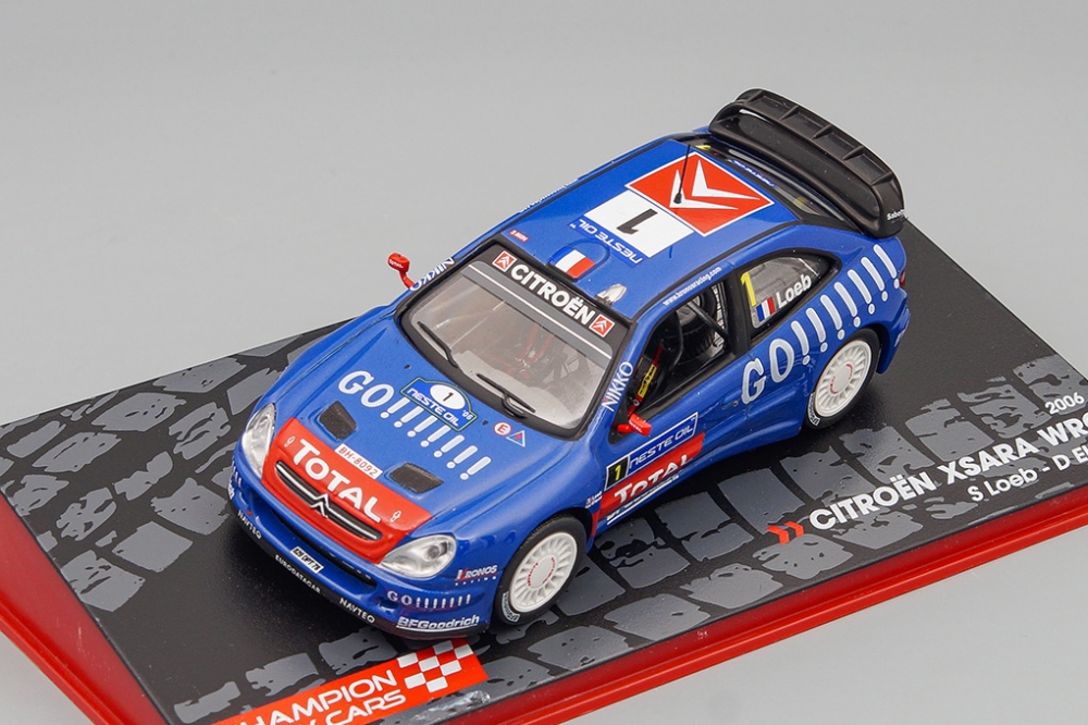 1:43 Citroen Xsara WRC (S.Loeb-D.Elena) 2006 - CRC020