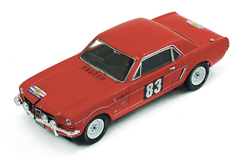 1:43 FORD Mustang No.83 Procter / Cowan Winner Rally Tour De France (1964), red - PRD310