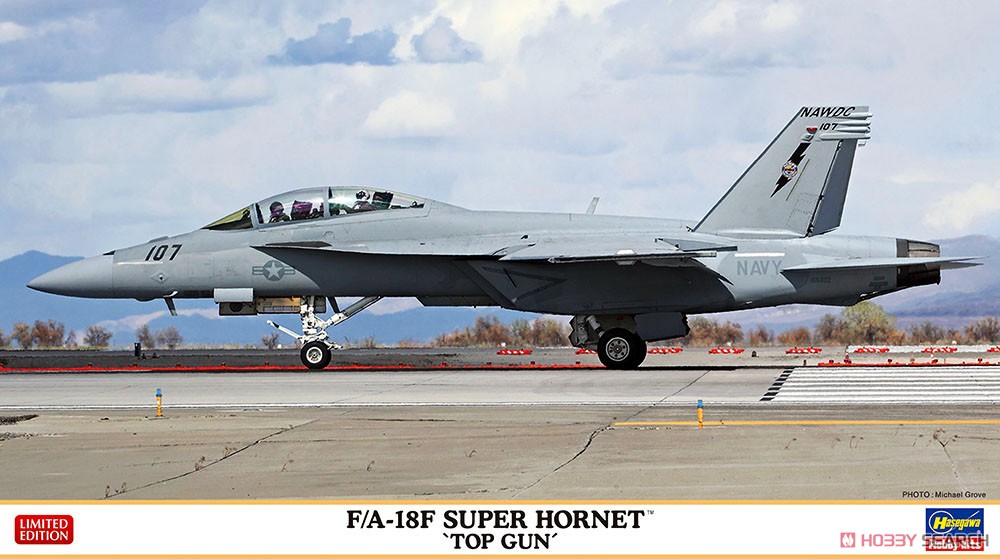 1:72 Сборная модель Самолет F/A-18F 'TOP GUN' - 02404