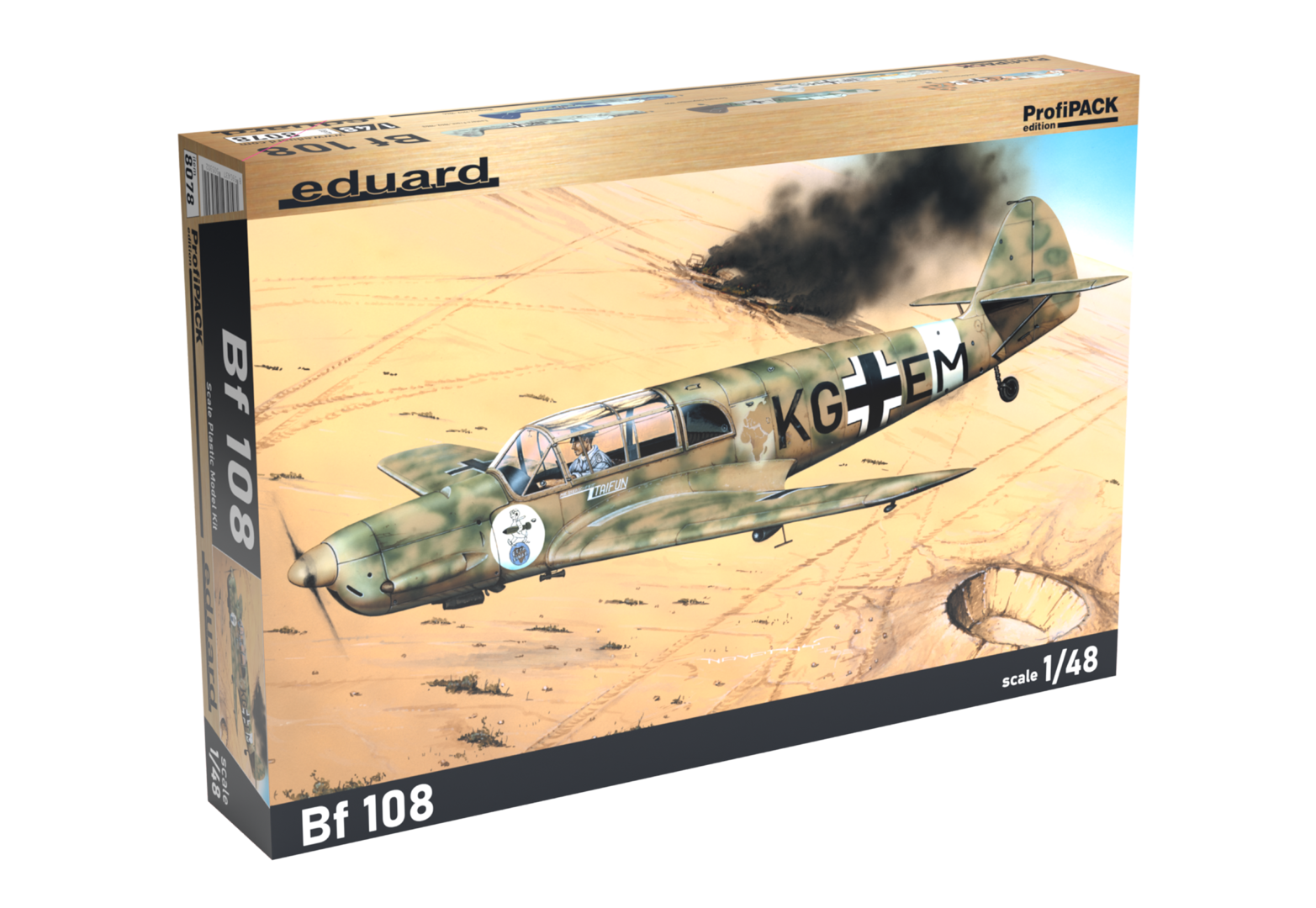 1:48 Сборная модель Bf 108 - 8078
