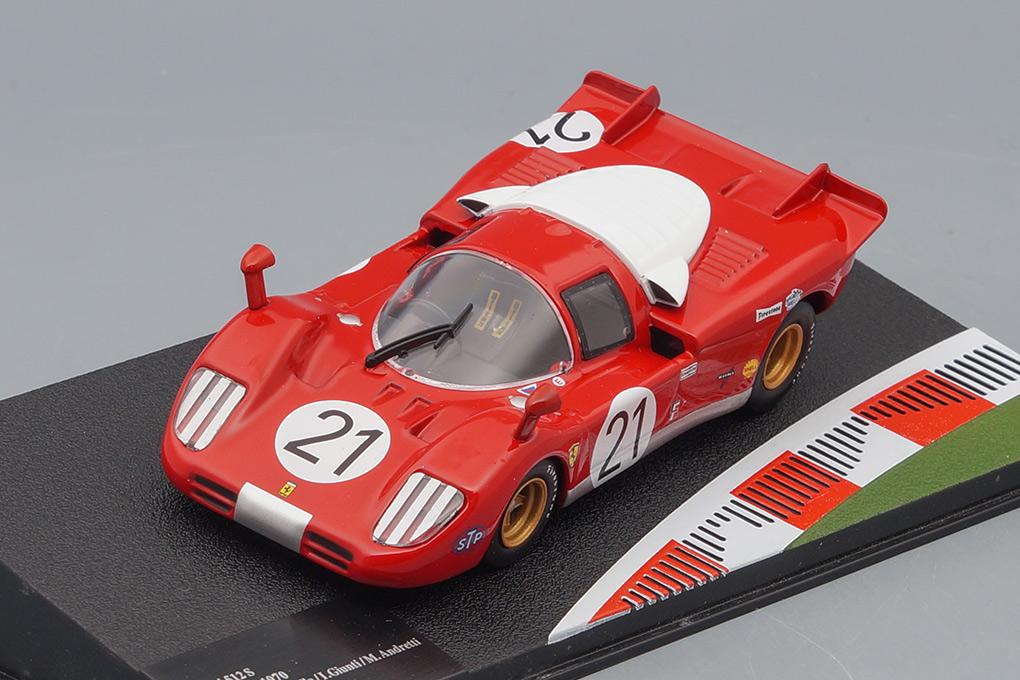 1:43 FERRARI 512S No 21 12h Sebring, Vaccarela/Giunti/Andretti (1970) - ALT507