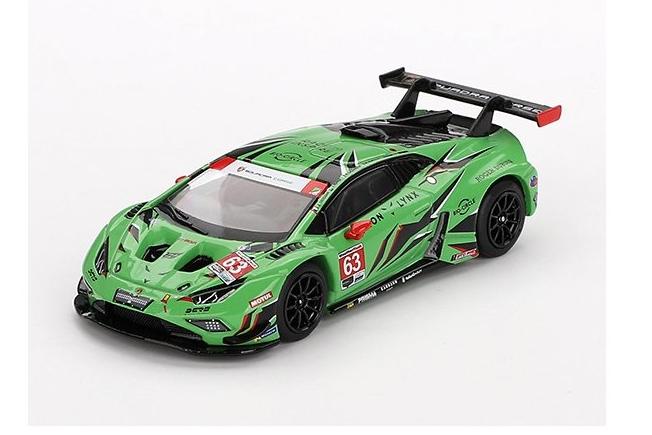 1:64 LAMBORGHINI Huracan GT3 EVO2 #63 Iron Lynx Daytona (2023), green - MGT00813
