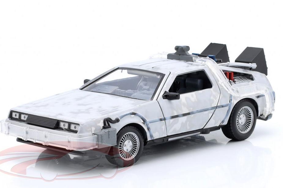 1:24 DeLOREAN Time Machine 'Back to the Future', silver/grey - 36145